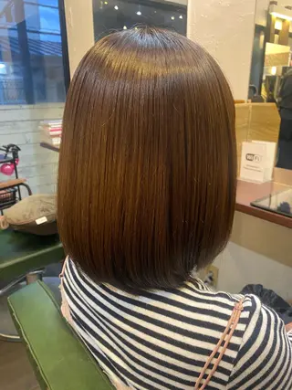 ミディアム 代官山/恵比寿所属・髪質改善/縮毛矯正 専門　代官山/恵比寿のヘアスタイル