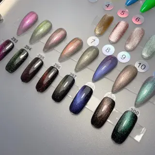 カラー ネイル M🌷nail 長さだし専門店のネイルデザイン