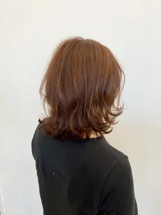 ミディアム 丁寧な技術が評判！ nao.c 田原台店のヘアスタイル