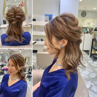 セミロング カラー パーマ ヘアアレンジ メンズ キッズ ネイル マツエク・マツパ アイブロウ 《褒められる》 透明感カラー/小嶋のヘアスタイル