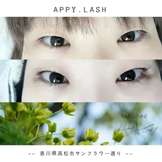 マツエク・マツパ まつげと眉の専門店 Appy.Lashのマツエク・マツパデザイン