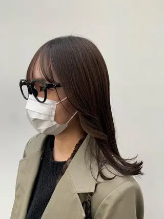 ミディアム 🎀FERIA梅田 出村谷　沙保🎀のヘアスタイル