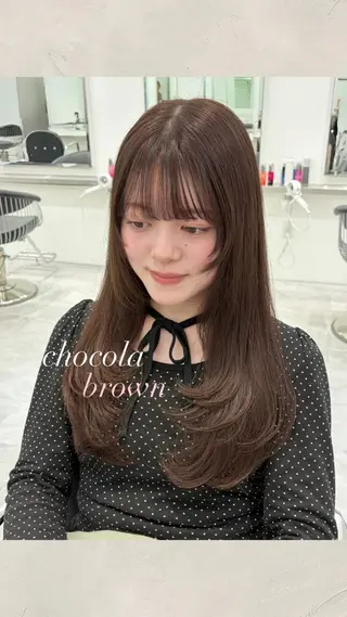 ロング カラー ParveMix ♡白神みやびのヘアスタイル