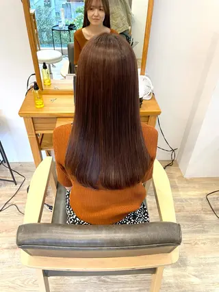 セミロング 艶髪/髪質改善 ナカムラのヘアスタイル