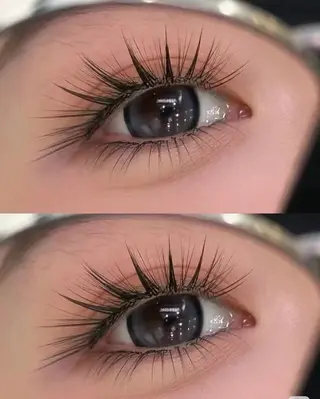 マツエク・マツパ ゆり❤️愛.ラッシュ AURAのマツエク・マツパデザイン