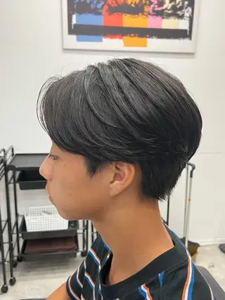 ショート パーマ メンズ 新潟メンズパーマ 新潟駅/小田拓実のヘアスタイル