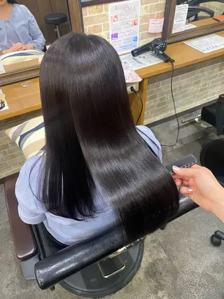 セミロング SALOWIN上野店所属・美髪ヘア 🤍erikaのヘアスタイル