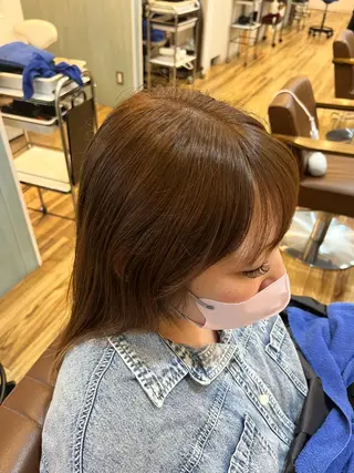 ロング カラー 🐰ハイトーンカラー 畠山　渡🐰のヘアスタイル