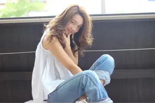 ロング カラー RAG副店長伊藤 真規のヘアスタイル