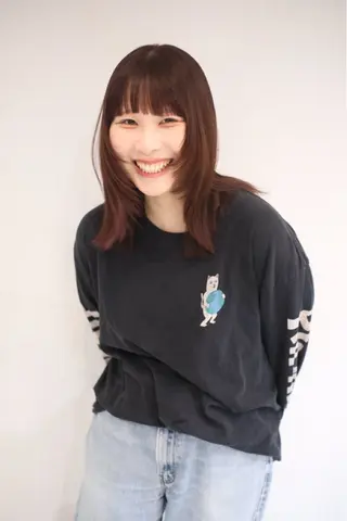 ミディアム カラー ill.所属・ill［イル］大須 kojimaのヘアスタイル