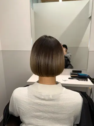 ショート Wisteria所属・美髪特化✨ 伊織✨縮毛矯正✨のヘアスタイル