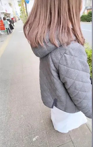 ミディアム カラー ヨシダ トオルのヘアスタイル