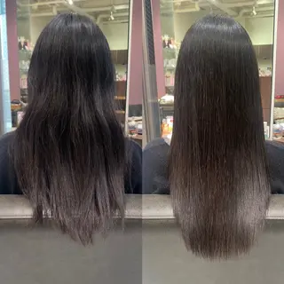 momo🍑/顔周り カット指名No.1のヘアスタイル