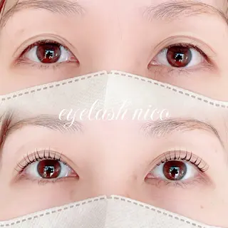 マツエク・マツパ eyelash nicoのマツエク・マツパデザイン