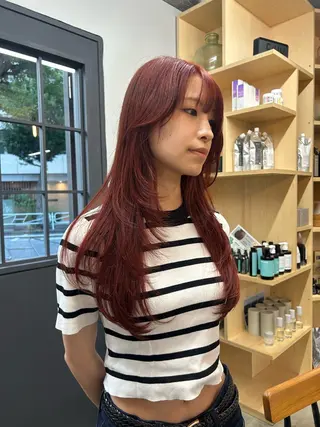 カラー ROCCOeast Rukaのヘアスタイル