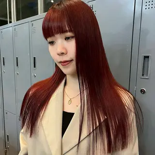 ロング カラー ヘアアレンジ ブリーチカラー特化 🥣/渡邉日向のヘアスタイル