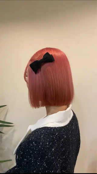 ショート カラー ヘアアレンジ sato ayaneのヘアスタイル