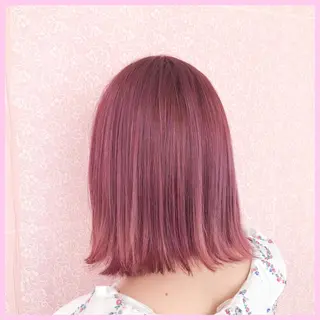 ミディアム SHIN/レイヤー カット×クロスパーマのヘアスタイル