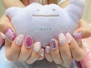 ネイル まるみ ♡のネイルデザイン