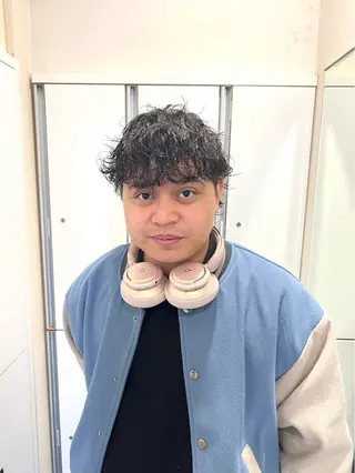 ショート パーマ メンズ 茅ヶ崎パーマ特化/ スパイラル/ハルキのヘアスタイル