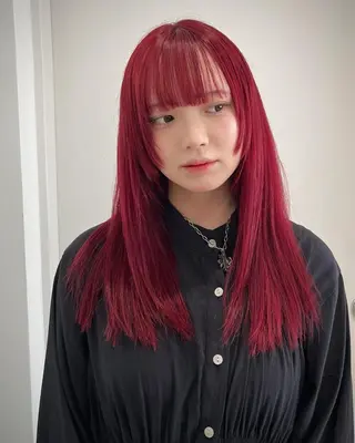 セミロング カラー モテヘア/グレージュ /ボブ/前原汐🎐のヘアスタイル