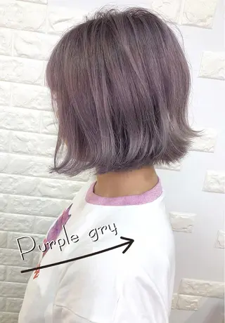 ショート カラー 横浜ブリーチムラ直し ハイトーン/ブリーチのヘアスタイル