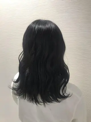 セミロング カラー ヘアアレンジ 【東北メンズヘア1 位受賞🥇】本間祐太のヘアスタイル