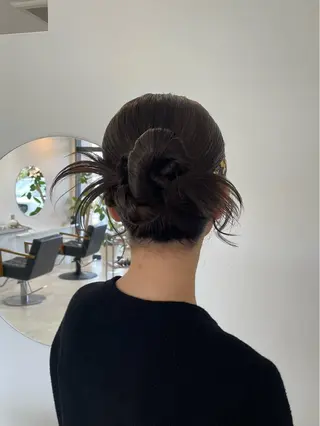 ロング 前川 瑞希のヘアスタイル