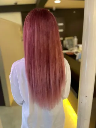 ロング 山口 万綾のヘアスタイル