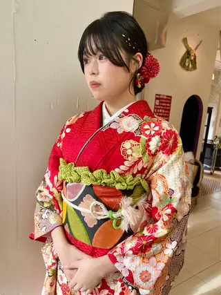 ヘアアレンジ Of hair 宮崎台店所属・Ofhair 柴田咲喜のエステ・リラクイメージ