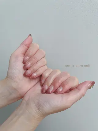 ネイル arm in arm ︎✿Yamamotoのマツエク・マツパデザイン