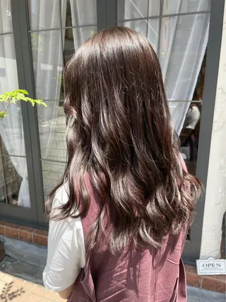 ロング カラー eme hair design 【エメ】所属・eme ﾅｵ ストレートモデル募集のヘアスタイル