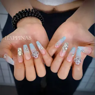 ネイル HAPPINAS ののかのネイルデザイン