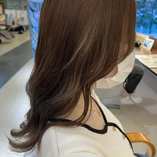 カラー セミロング VanCouncil 札幌本店のヘアスタイル
