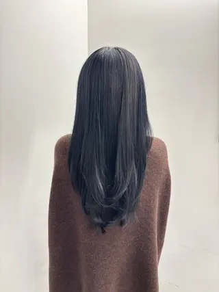 セミロング air-yokohama所属・青木 翔海のヘアスタイル