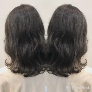 セミロング GLROW haruhiのヘアスタイル