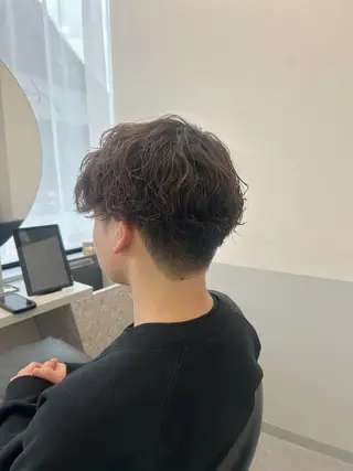 ショート パーマ メンズ 🌷MIREA🌷 LUANA 難波店のヘアスタイル