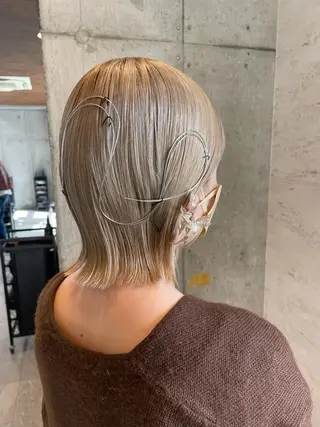 ミディアム ヘアアレンジ 女性に人気♪ はやしほのかのヘアスタイル