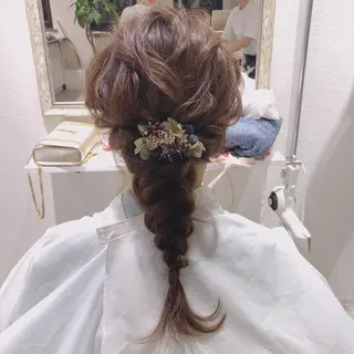 ミディアム ヘアアレンジ 吉祥寺 似合 わせcut/kanaのヘアスタイル