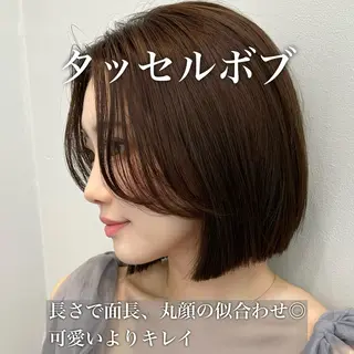 ショート タンバルモリ/ タッセルボブ/神山のヘアスタイル