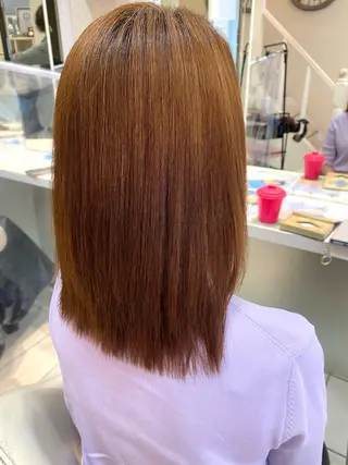 ミディアム 💎髪質改善/縮毛矯 正特化💎鈴木一寿のヘアスタイル