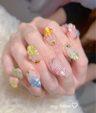 ネイル うるま市サロン Yuko Izawaのネイルデザイン