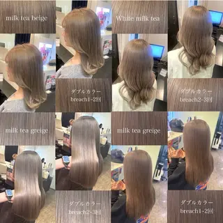 セミロング 【カラー指名No 1✨】HIBIKIのヘアスタイル