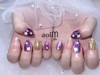 ネイル 葵うさぎ所属・葵うさぎ AIのネイルデザイン