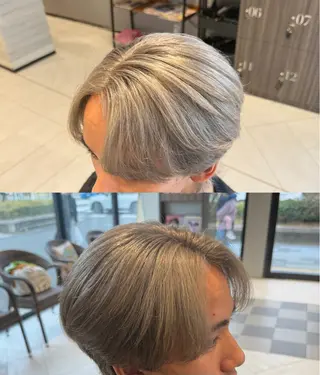 カラー メンズ 宇田川 大輝のヘアスタイル