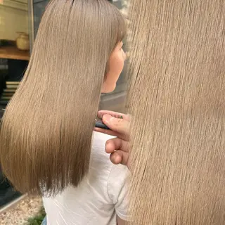 ミディアム カラー 顔周りレイヤー/ボブ 銀座✨中野まさひろのヘアスタイル