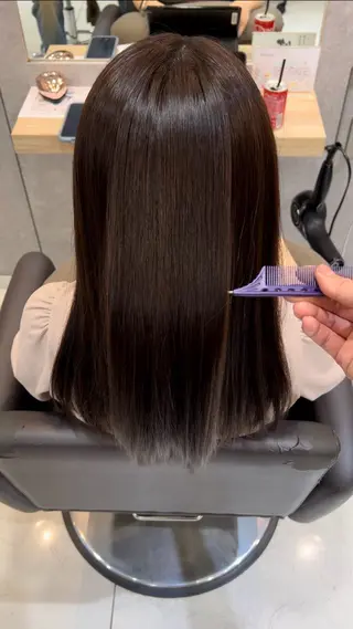 セミロング 銀座/髪質改善🫧 芹澤雄哉のヘアスタイル