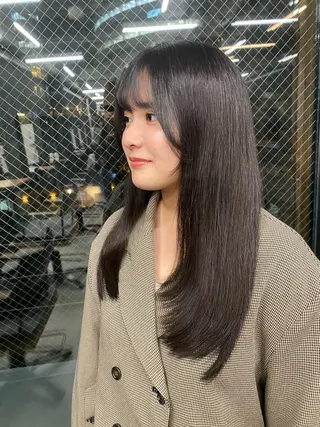 ロング MIYUU OTANIのヘアスタイル