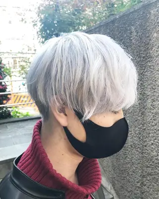 カラー ヘアアレンジ メンズ ainico+所属・メンズ特化✂️栗原 侑也のヘアスタイル