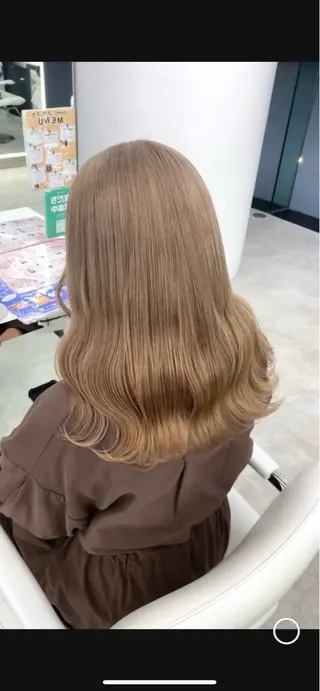 ロング カラー ハイトーン/エクステ /りこぴん🎀のヘアスタイル